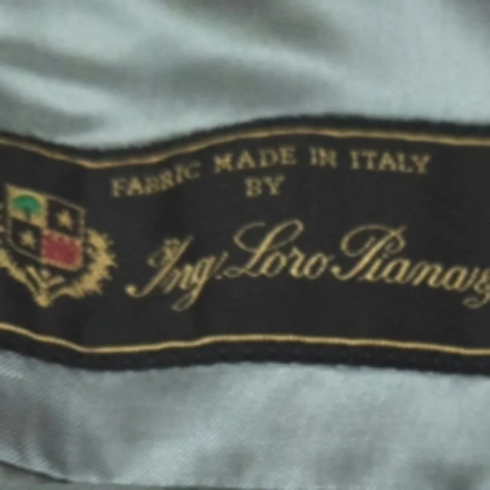 EREDI PISANO Lana Wool Navy Blue Loro Piana Fabric Jacket Blazer size IT 48